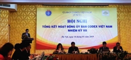 VinaCert attended the Conference on summarizing the activities of the seventh Session Vietnam national Codex Committee 