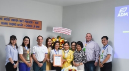 VinaCert granted Fami-QS certificate to ADM’s premix facility located at Long Khanh