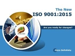 Regulation on iso 9001:2015 transition