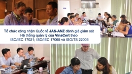 JAS-ANZ implemented monitoring and assessment of VinaCert quality management system on ISO/IEC 17021; ISO/IEC 17065 and ISO/TS 22003.