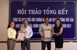 VinaCert awarded VietGAP certificates to 02 aquaculture establishments in Soc Trang 